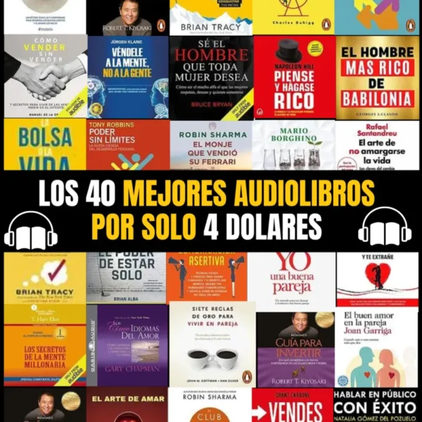 40 MEJORES AUDIOLIBROS